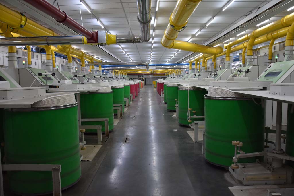 Sutej linen fabric manufacturing facility in Rajasthan